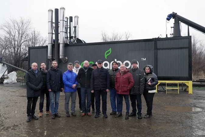 В Волгоградской области гостям из лесных регионов страны представили опыт производства биоугля 