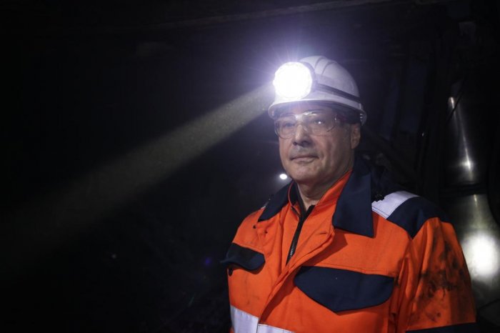 Юрий Колмаков посетил шахту «Комсомольская» в Воркуте 