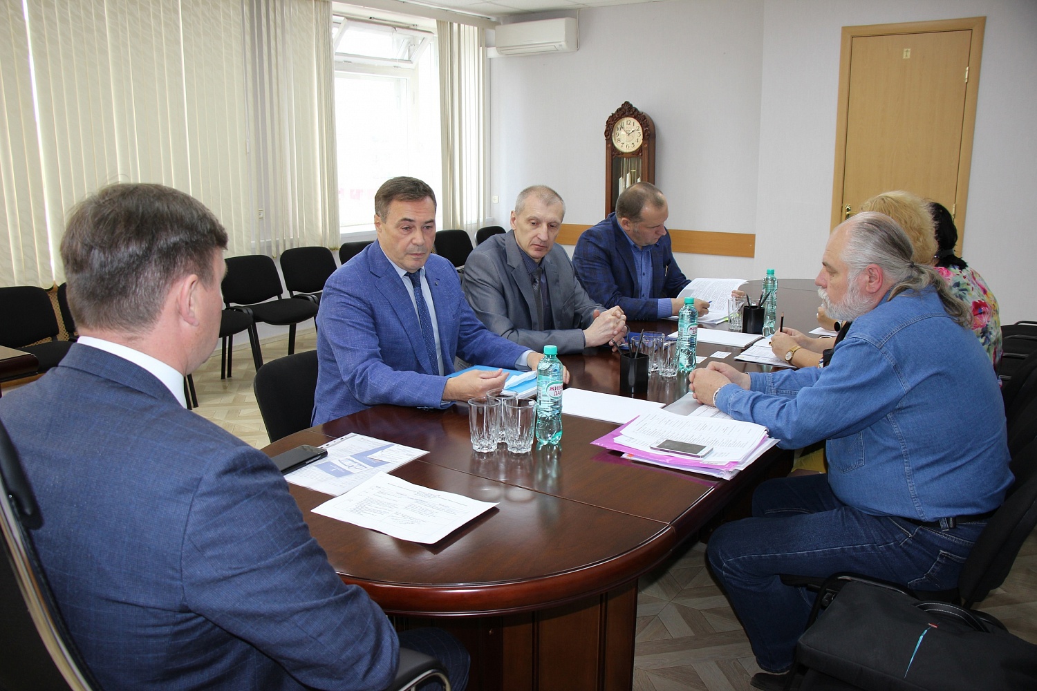 Президент ТПП Коми Юрий Колмаков находится в Инте с рабочим визитом