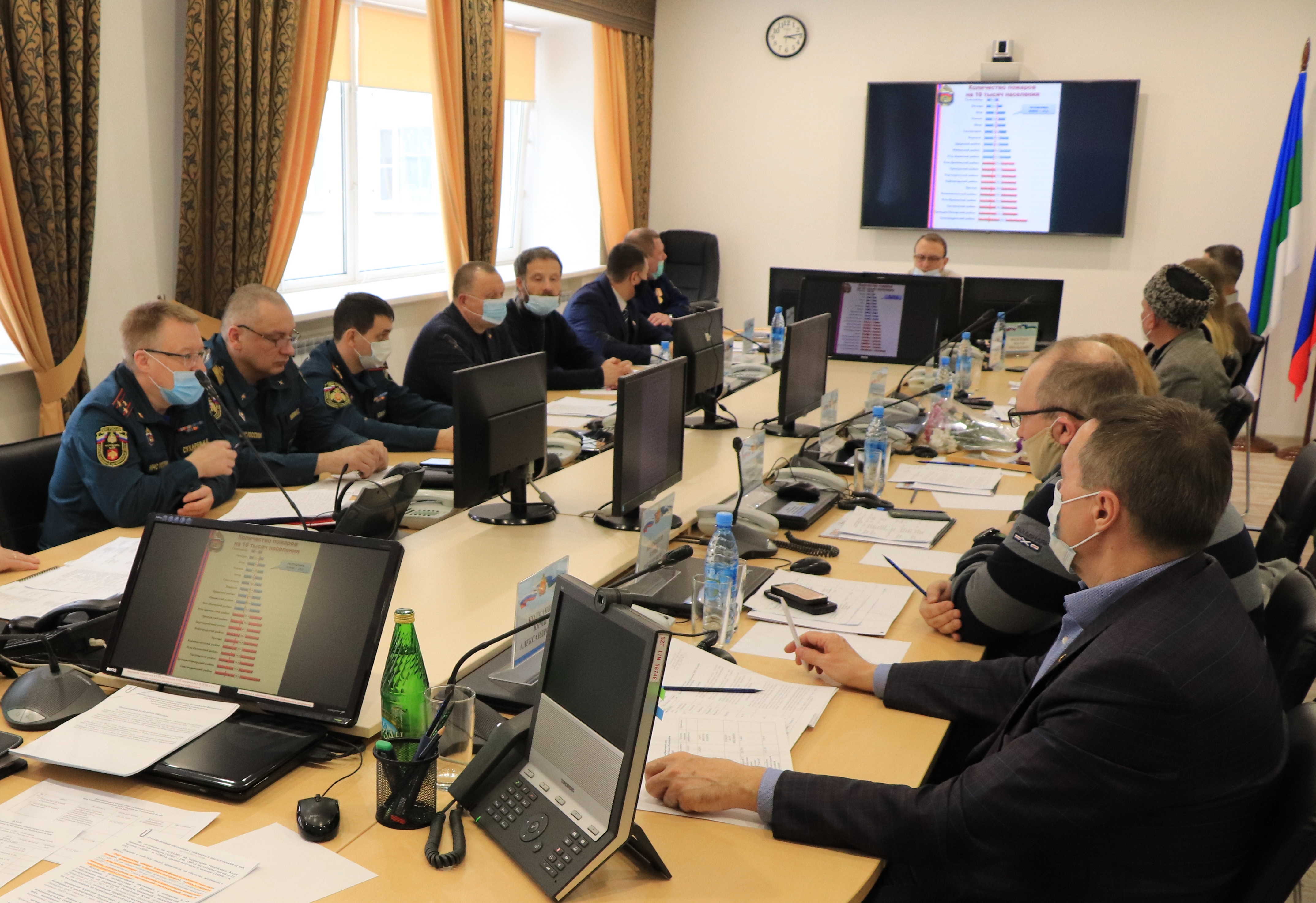 В Главном управлении МЧС России по Республике Коми состоялось первое заседание Общественного совета в обновленном составе