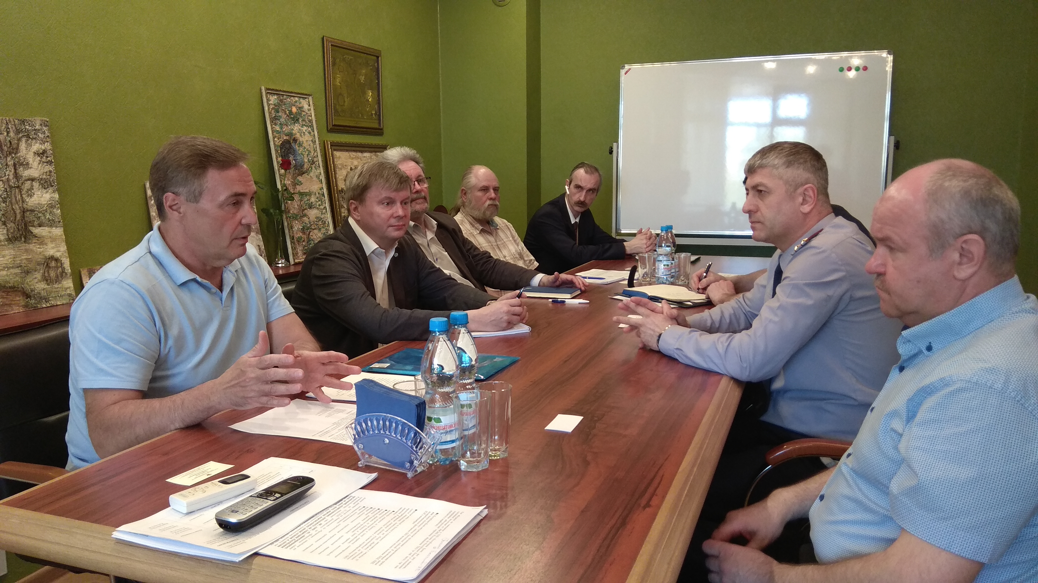 Состоялась рабочая встреча с руководством УФСИН России по Республике Коми