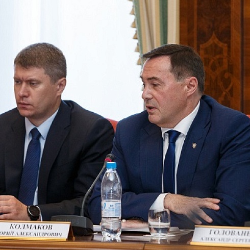 Юрий Колмаков принял участие во встрече бизнес-сообщества Коми с Президентом Российского союза промышленников и предпринимателей Александром Шохиным