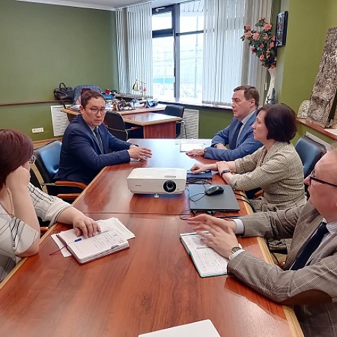 В ТПП прошла встреча с новым руководителем Центра развития предпринимательства Коми Алексеем Бельтрековым