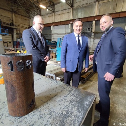 Юрий Колмаков принял участие в мероприятиях в честь 40-летия Ухтинского экспериментально-механического завода