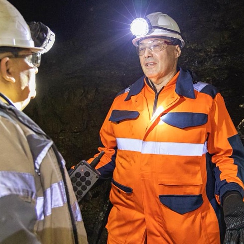 Юрий Колмаков посетил шахту «Комсомольская» в Воркуте 
