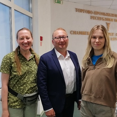 Представители «Лесного эталона» побывали в Сыктывдинском районе Коми на лесных делянках Жешарткого ЛПК  