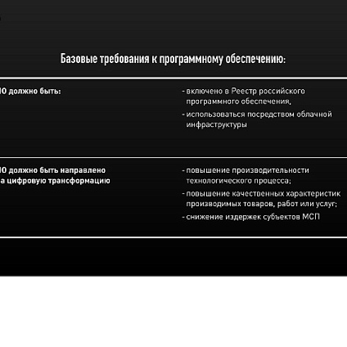 Малому и среднему бизнесу предлагают приобрести отечественное программное обеспечение за полцены