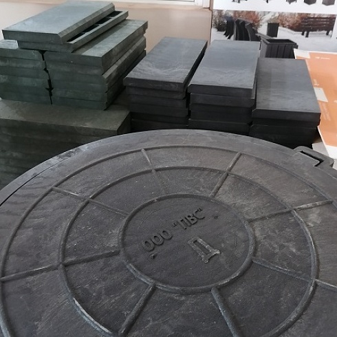 В Сыктывкаре из переработанной стеклотары начали изготавливать полимерпесчаные изделия