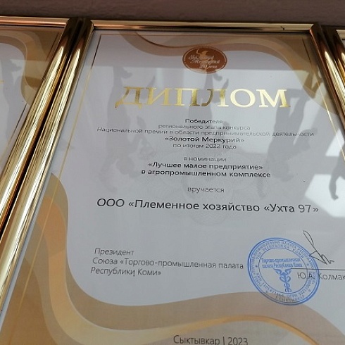 В ТПП Коми назвали победителей регионального этапа конкурса «Золотой Меркурий» среди предпринимателей по итогам 2022 года