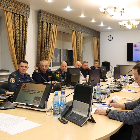 В Главном управлении МЧС России по Республике Коми состоялось заседание Общественного совета