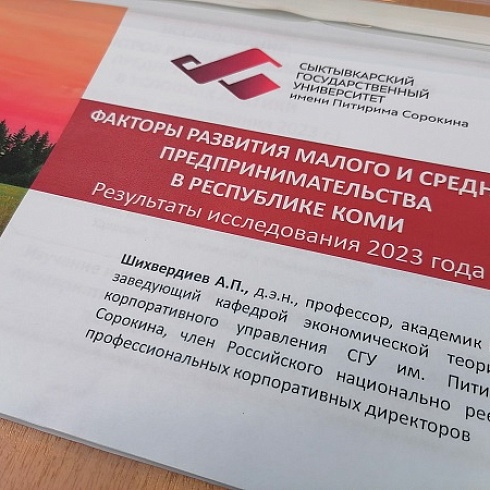 Сыктывкарский государственный университет провел исследование факторов развития предпринимательства в условиях Севера и Арктики