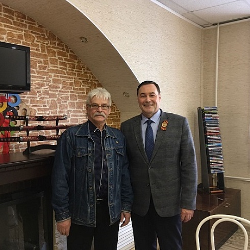 Не бизнесом единым. Юрий Колмаков встретился с директором спортивной школы города Печора Андреем Гельвером