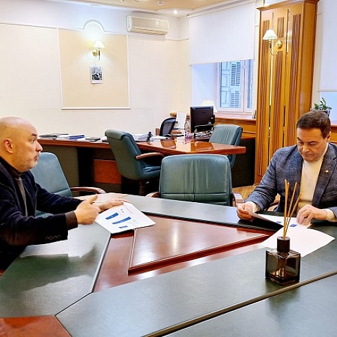 Президент ТПП Коми Юрий Колмаков обсудил вопросы развития электросетевой инфраструктуры региона с директором филиала ПАО «Россети Северо-Запад» в Республике Коми Дмитрием Тарасовым