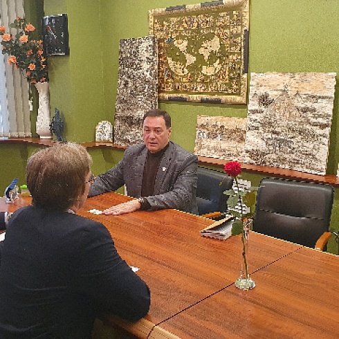 Юрий Колмаков провел рабочую встречу с руководителем Коми Республиканского центра энергосбережения Максимом Дингесом