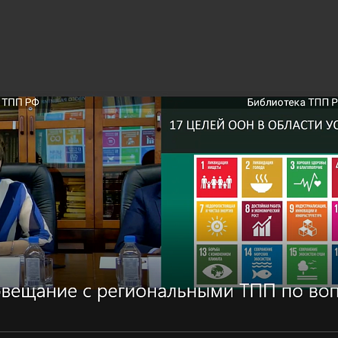 ТПП Коми приняла участие в видеоконференции ТПП РФ  с региональными ТПП по вопросам Целей устойчивого развития и ESG