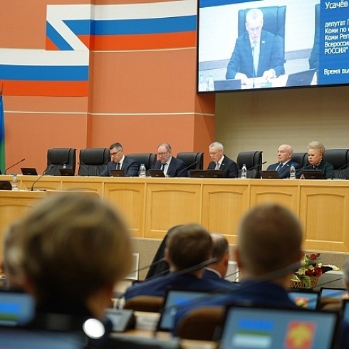 Юрий Колмаков принял участие в заседании  Государственного Совета Республики Коми