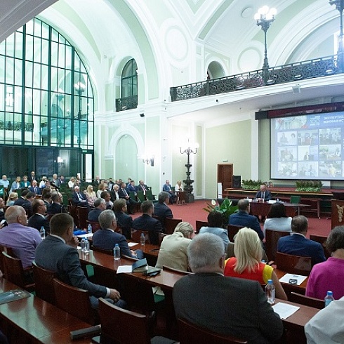 Президент ТПП Коми Юрий Колмаков принял участие в заседании Совета руководителей системы ТПП РФ