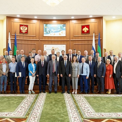 Юрий Колмаков принял участие во встрече бизнес-сообщества Коми с Президентом Российского союза промышленников и предпринимателей Александром Шохиным