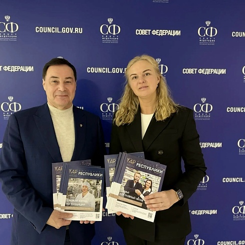 Президент ТПП Коми Юрий Колмаков и сенатор Совета Федерации от Коми Екатерина Грибкова провели рабочую встречу