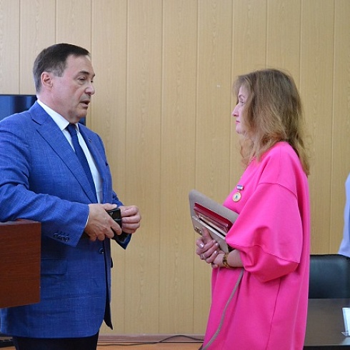 Руководитель ТПП Коми Юрий Колмаков принял участие во встрече с предпринимателями Прилузского района