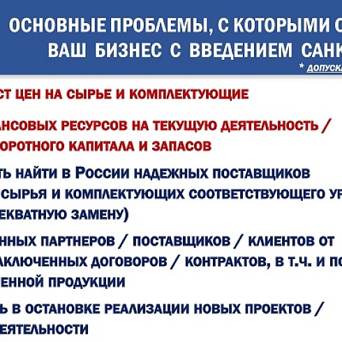 Итоги 6 этапа Всероссийского опроса бизнеса "Бизнес-барометр страны" 