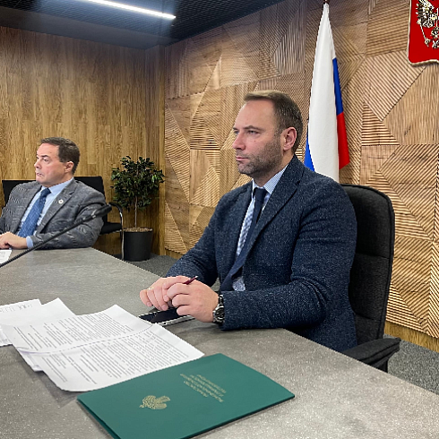 Встреча с торговым представителем РФ в Азербайджане