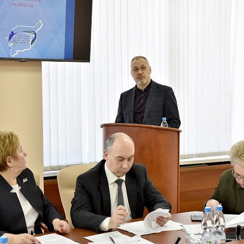 Юрий Колмаков принял участие в заседании Президиума Госсовета Коми, на котором были представлены доклады по итогам работы за 2022 год Контрольно-счетной палаты РК и Уполномоченного по защите прав предпринимателей в РК