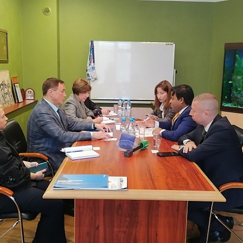 Деловая встреча Генерального консула Индии в Санкт-Петербурге Кумара Гаурава прошла на площадке ТПП Коми