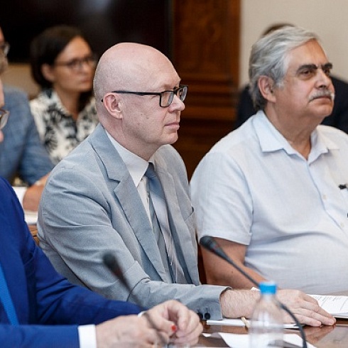 Юрий Колмаков принял участие во встрече бизнес-сообщества Коми с Президентом Российского союза промышленников и предпринимателей Александром Шохиным