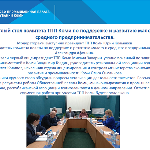 Отчет о деятельности ТПП Коми за март 2022 года.