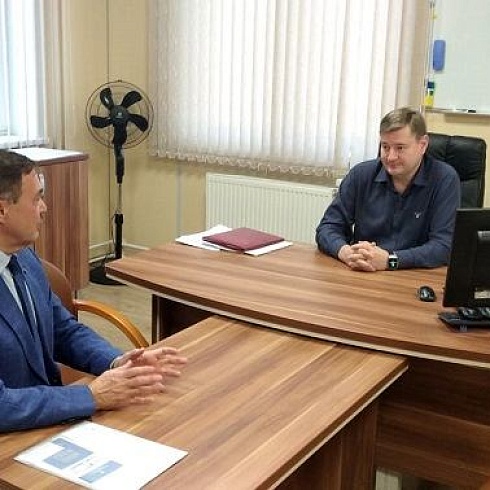 Президент ТПП Коми Юрий Колмаков (слева), генеральный директор ТК 