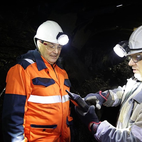 Юрий Колмаков посетил шахту «Комсомольская» в Воркуте 