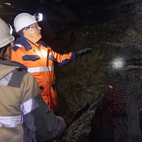 Юрий Колмаков посетил шахту «Комсомольская» в Воркуте 