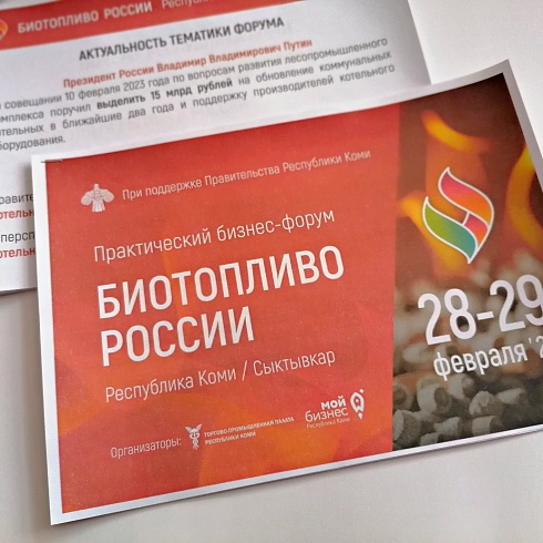Коми представит опыт работы по переводу котельных с мазута на пеллеты