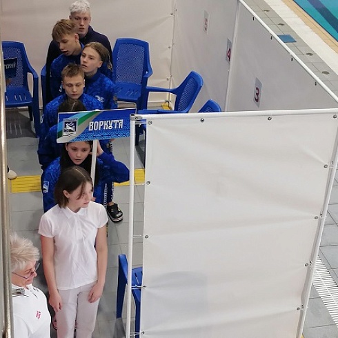 Юрий Колмаков принял участие в церемонии открытия чемпионата и первенства Республики Коми по плаванию