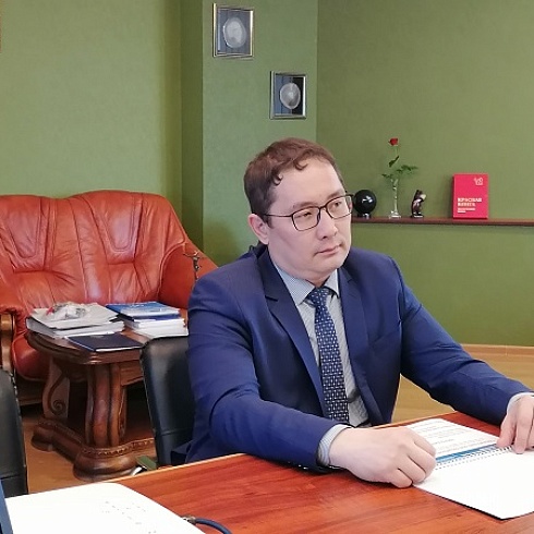 В ТПП прошла встреча с новым руководителем Центра развития предпринимательства Коми Алексеем Бельтрековым