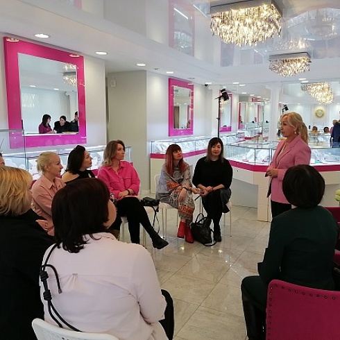 Предпринимательницы Сыктывкара встретились в торговом центре «Валдай» 