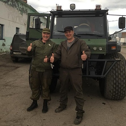 Президент ТПП Коми и предсдеатель Воркутинского кооператива "Оленевод" провели деловую встречу в тундре